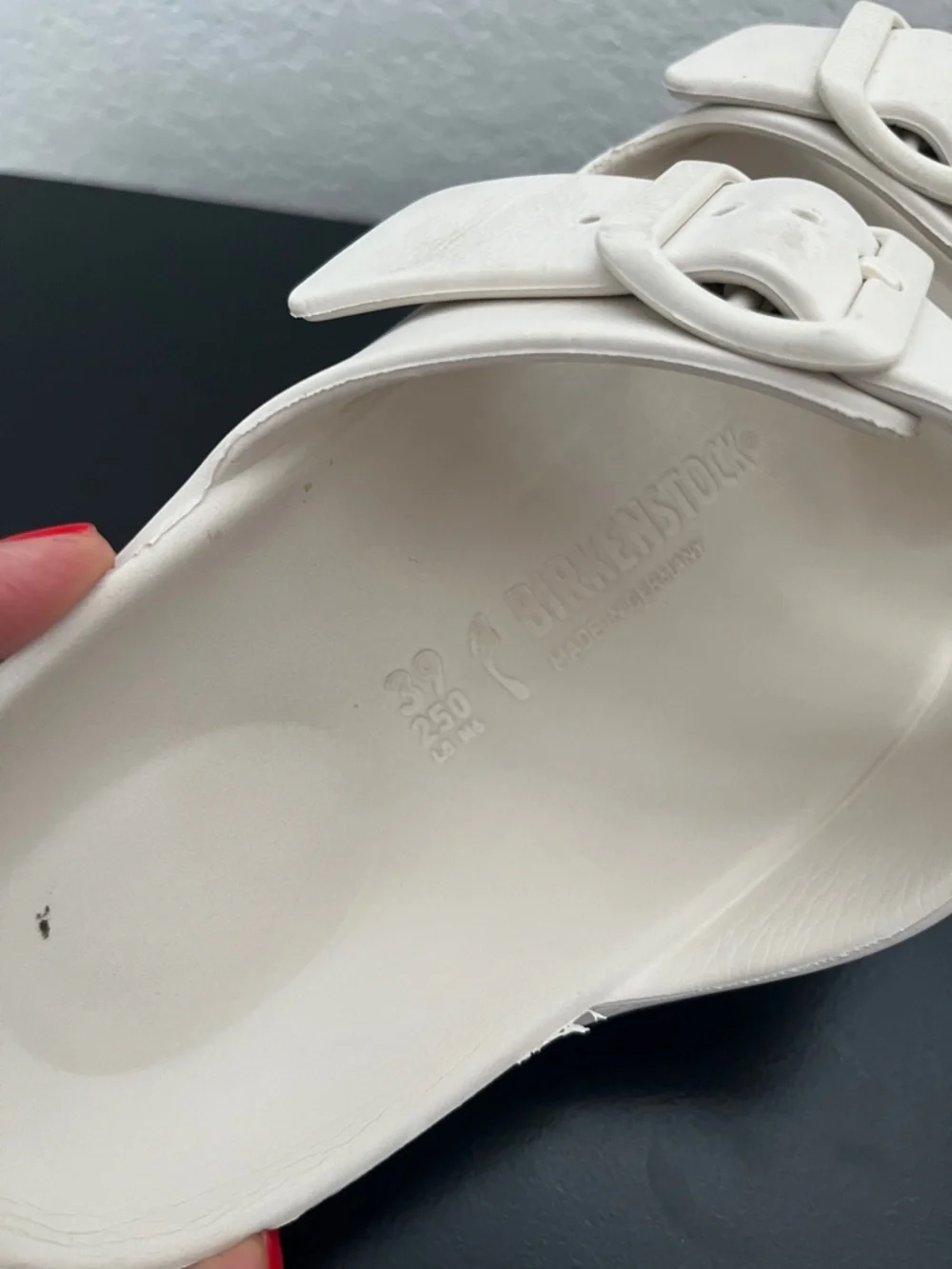 Birkenstock Arizona EVA Sandals in Off-White - Picture 5 of 8